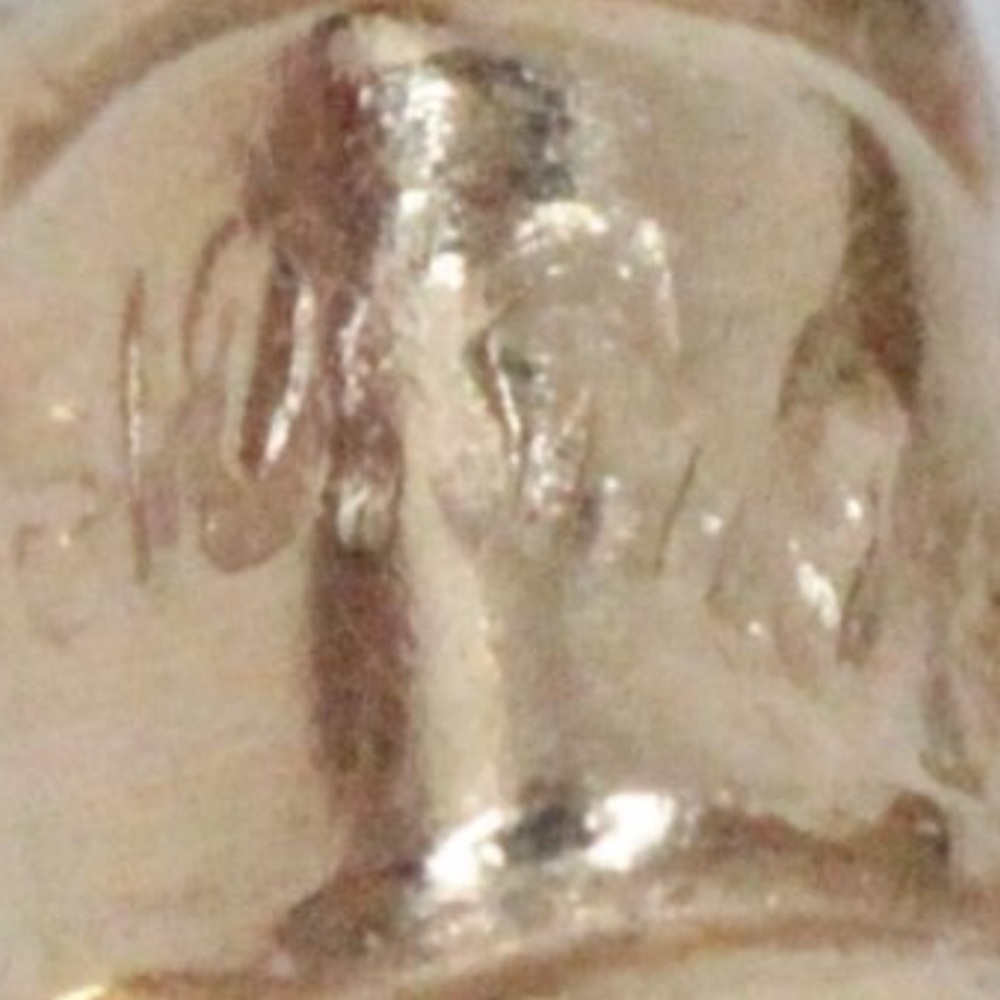 Preloved Solid 10K Baptism Pendant - Picture 5 of 7